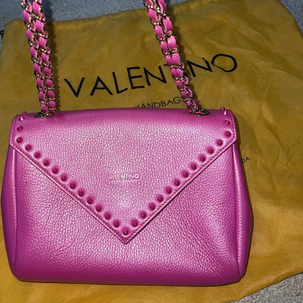 Fuscia Valentino Crossbody